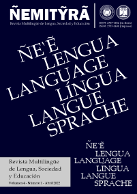 					Ver Vol. 4 Núm. 1 (2022): ÑEMITỸRÃ - Revista Multilingüe de Lengua, Sociedad y Educación
				