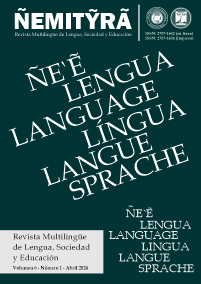 					Ver Vol. 6 Núm. 1 (2024): ÑEMITỸRÃ - Revista Multilingüe de Lengua, Sociedad y Educación
				