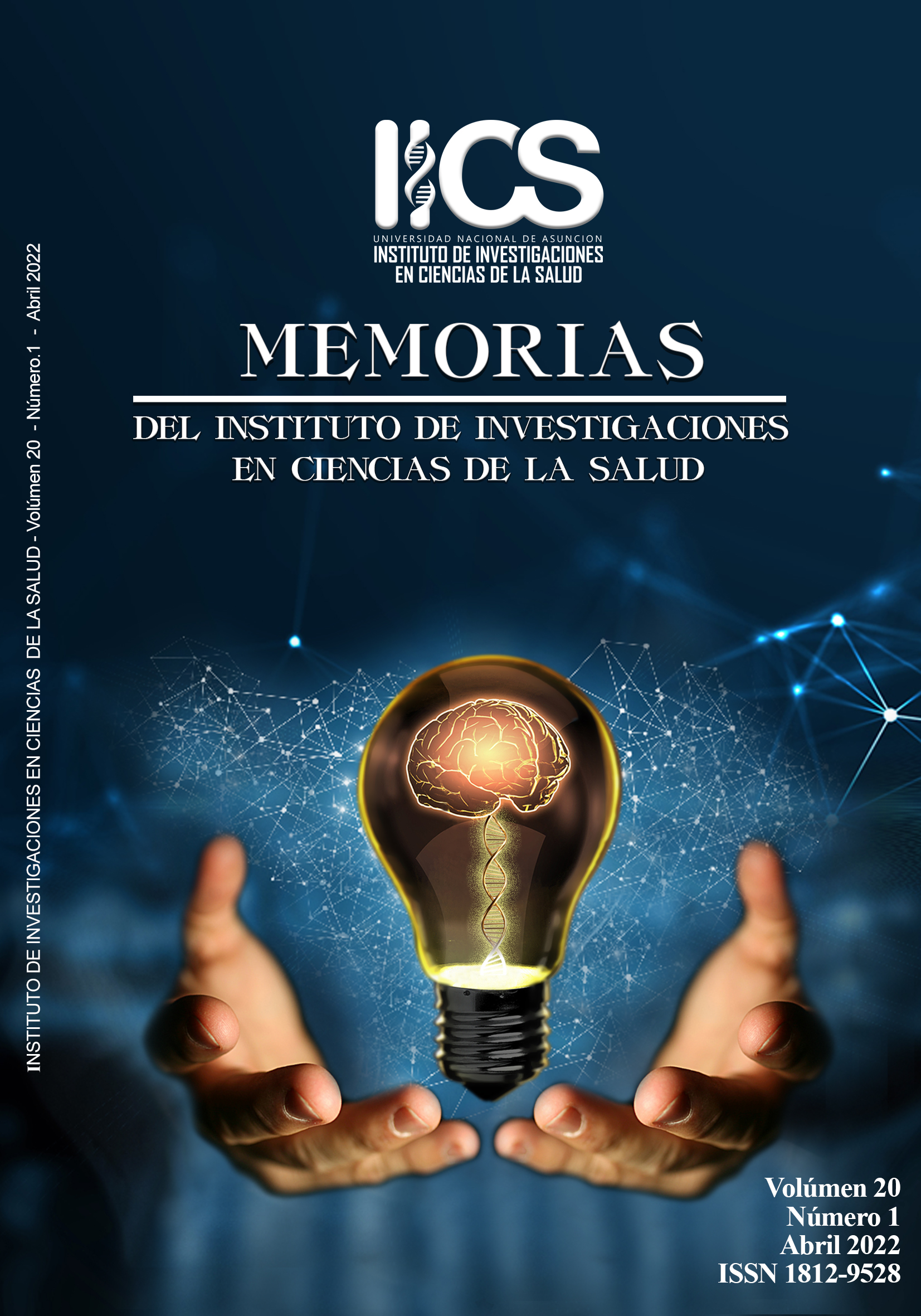 					Ver Vol. 20 Núm. 1 (2022): Revista Memorias del Instituto de Investigaciones en Ciencias de la Salud
				