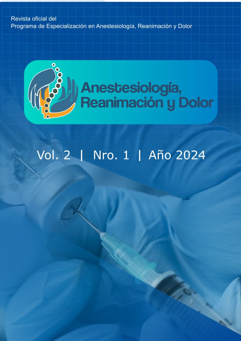 					View Vol. 2 No. 1 (2024): Revista Anestesiología, Reanimación y Dolor
				