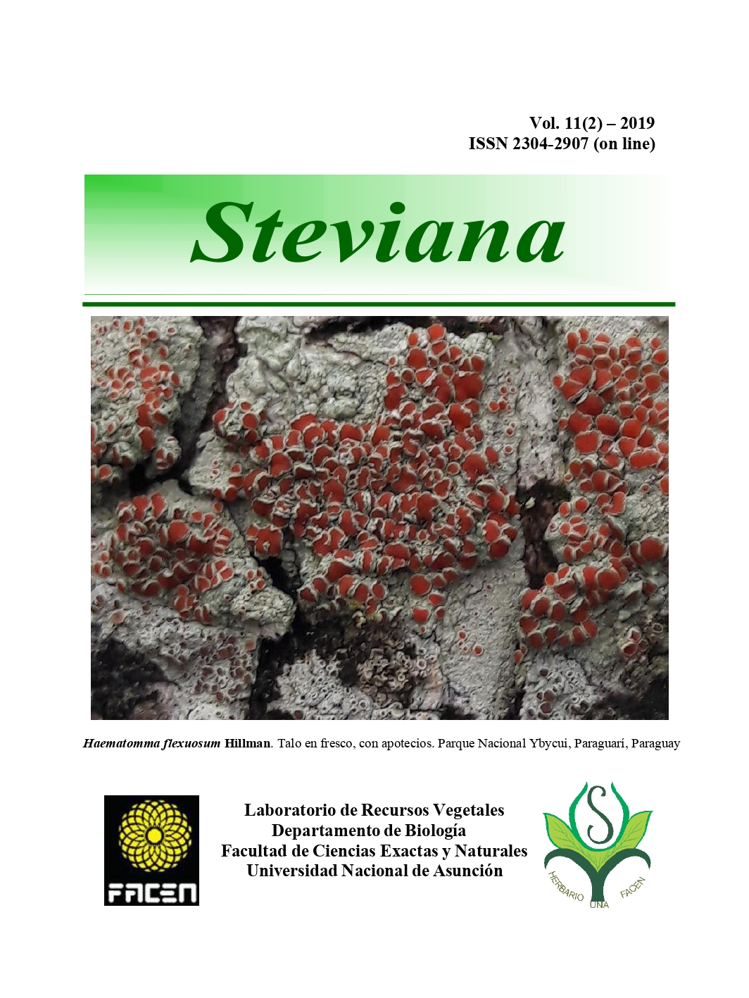 					Ver Vol. 11 Núm. 2 (2019): Steviana
				
