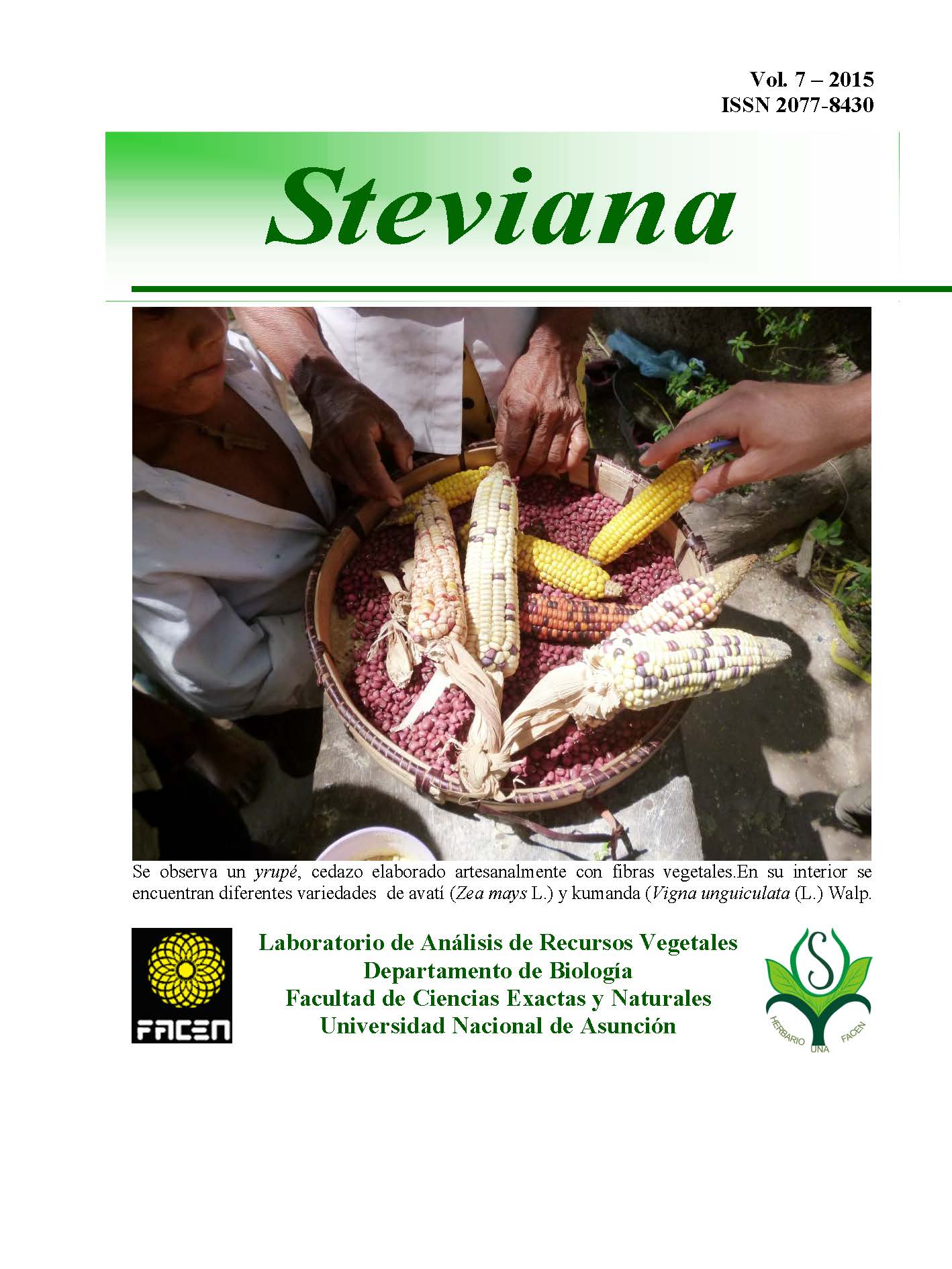 					Ver Vol. 7 (2015): Steviana
				