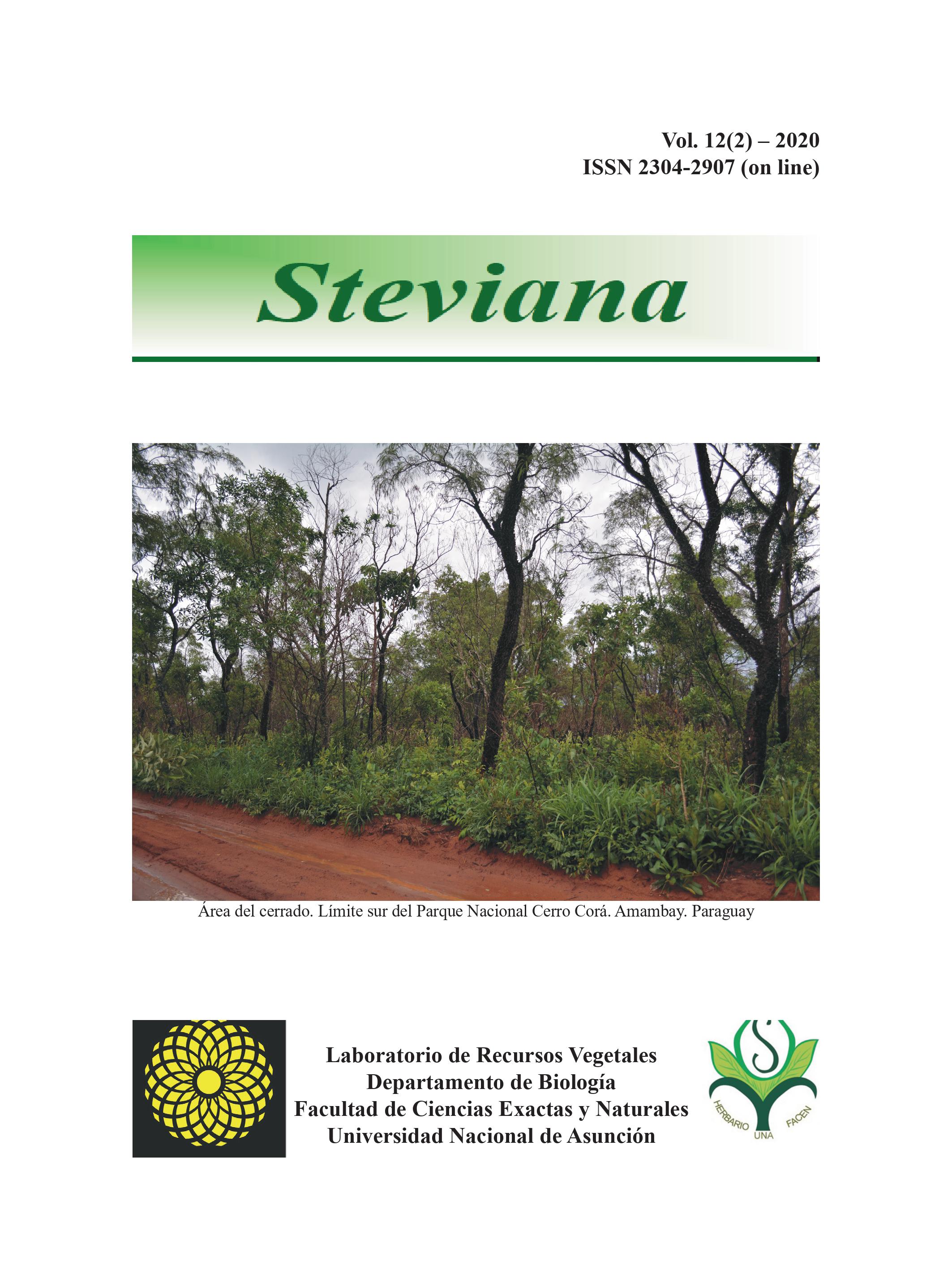 					Ver Vol. 12 Núm. 2 (2020): Steviana
				