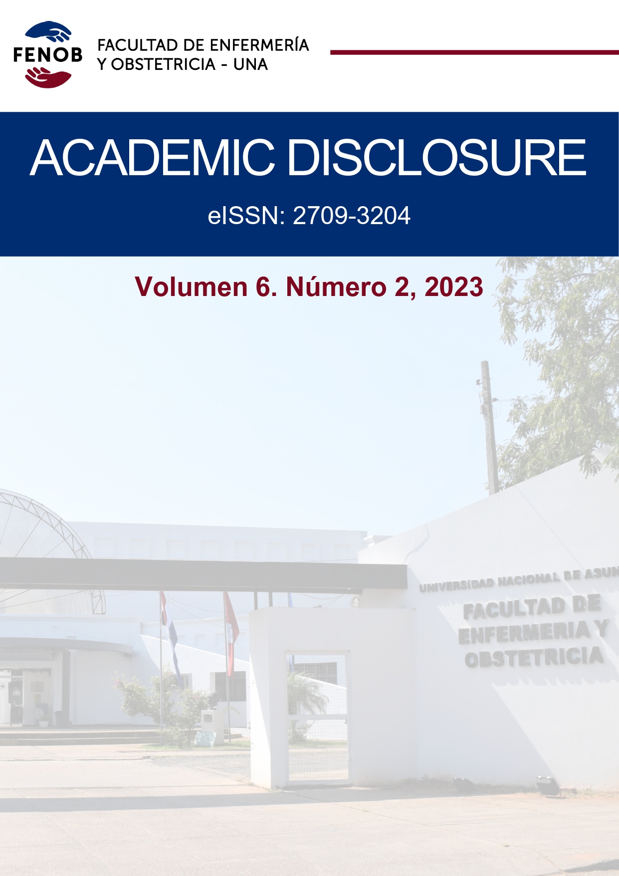 					Ver Vol. 6 Núm. 2 (2023): Academic Disclosure 
				