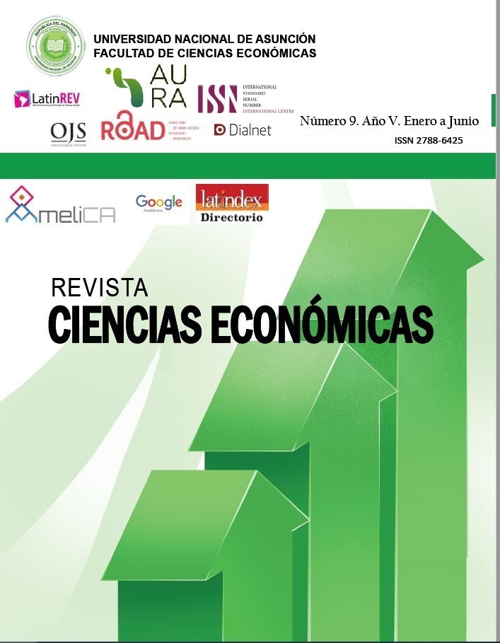					Ver Vol. 5 Núm. 9 (2024): Revista Ciencias Económicas
				