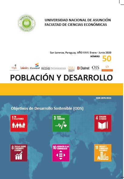					Ver Vol. 26 Núm. 50 (2020): Población y Desarrollo
				