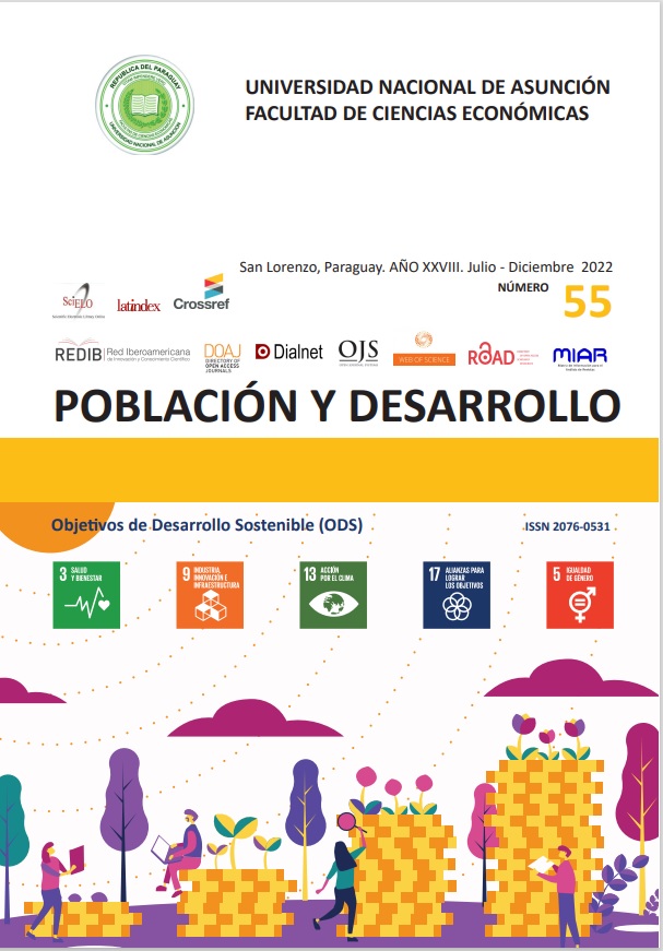					Ver Vol. 28 Núm. 55 (2022): Población y Desarrollo
				