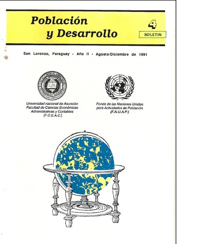 					Ver Vol. 2 Núm. 4 (1991): Población y Desarrollo
				